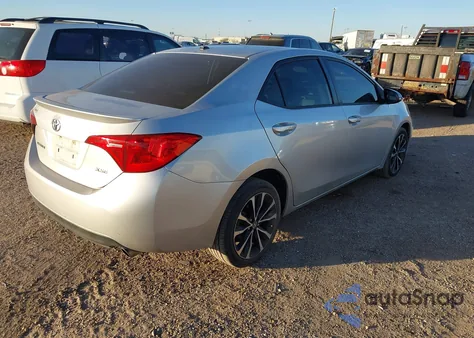 2017 Toyota Corolla Xse z USA, uszkodzony, nr VIN 5YFBURHE6HP654603